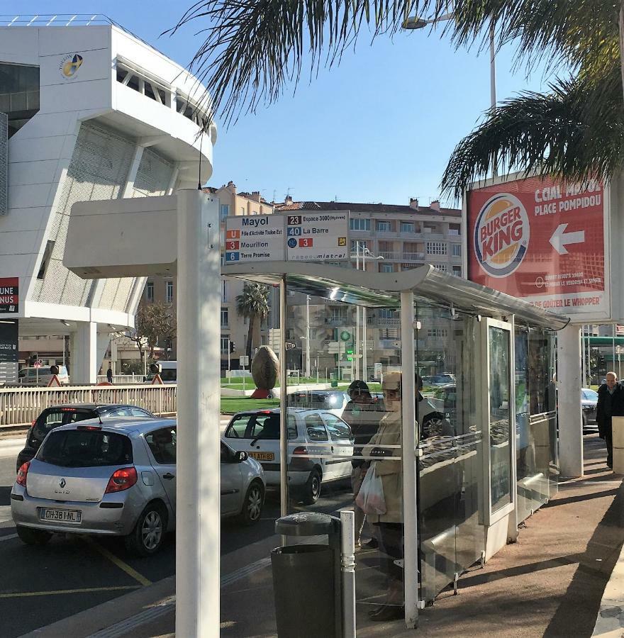 Cosy T2 Port de Toulon - Stade Mayol Clim, WIFI Gratuit Exterior foto