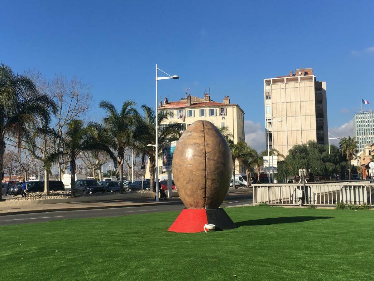 Cosy T2 Port de Toulon - Stade Mayol Clim, WIFI Gratuit Exterior foto